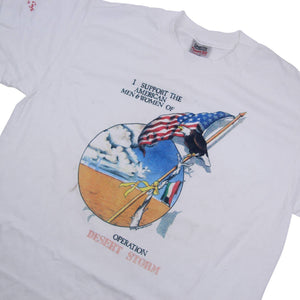 Vintage Desert Storm Graphic T Shirt - L