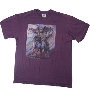 Vintage Horse Graphic T Shirt - L