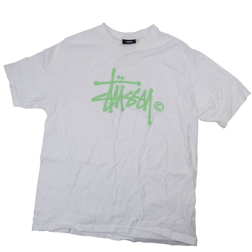 Stussy Spellout Graphic T Shirt - M