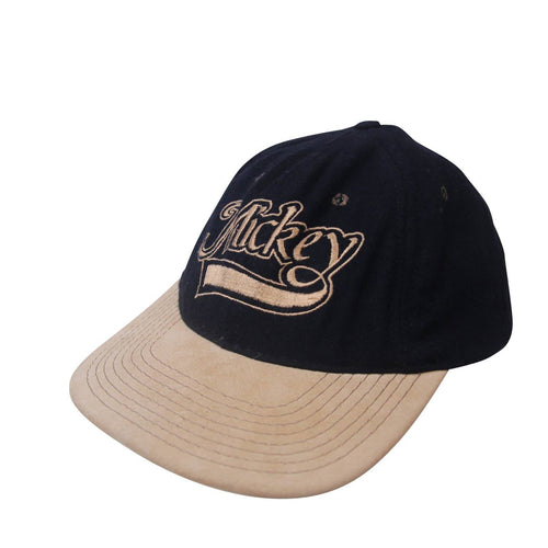 Vintage Mickey Mouse Script Spellout Hat - OS