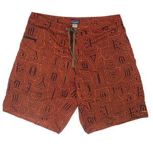 Patagonia Allover Print Hybrid Shorts - 36"