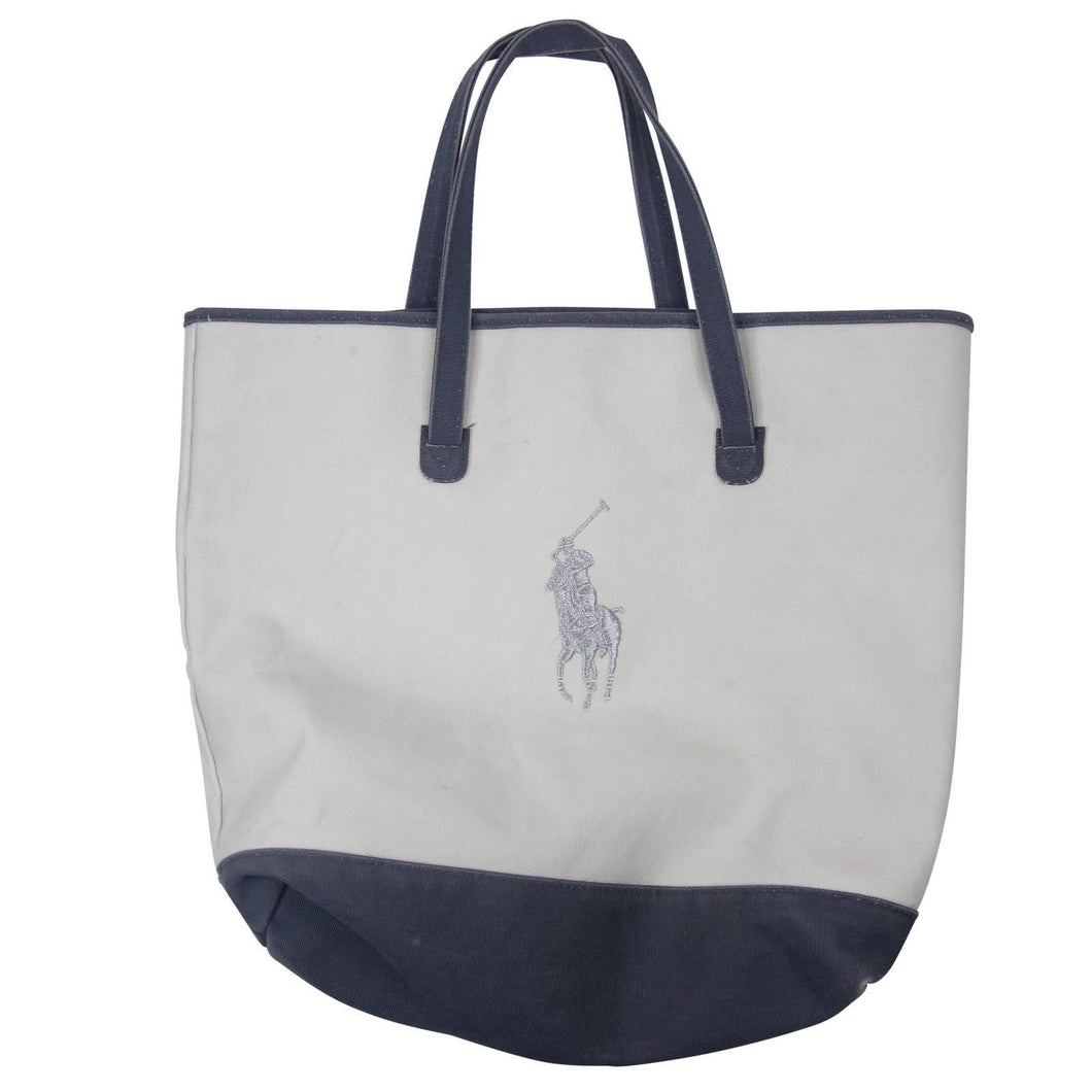 Polo Ralph Lauren Canvas Big Pony Tote Bag - OS