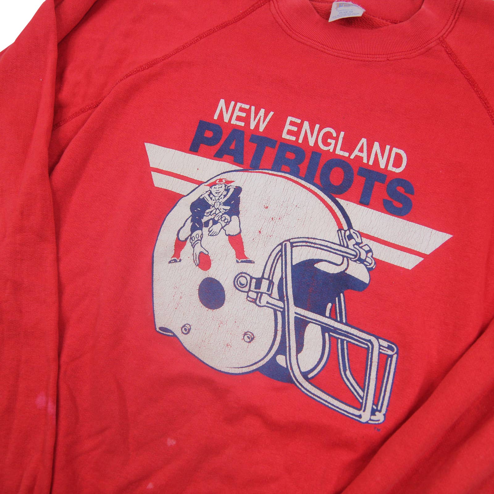 New England Patriots Throwback Helmet Hoodie