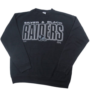 Vintage Oakland Raiders All Over Print T-Shirt Salem Sportswear Size Large  NEW