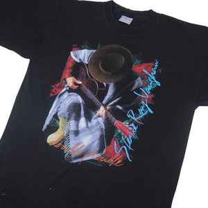 Vintage 1989 Stevie Ray Vaughan Double Trouble Graphic Band T Shirt - XL