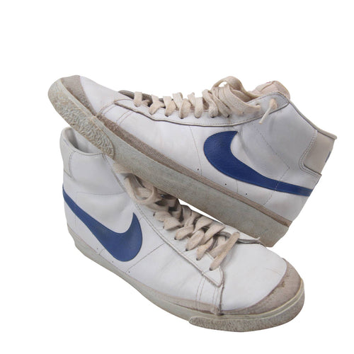 Vintage 1980 Nike Blazer Leather High Top Sneakers - 10.5