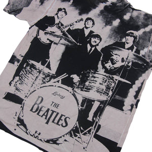 Vintage The Beatles Allover Print Graphic T Shirt