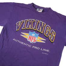 Load image into Gallery viewer, Vintage 1996 Logo Athletics Minnesota Vikings Graphic T Shirt - L