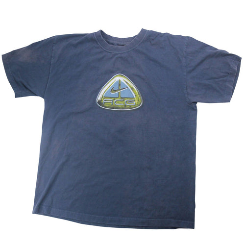 Vintage Y2k Nike ACG Logo Graphic T Shirt - L