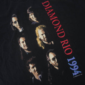 Vintage 1994 Diamond Rio Front/Back Graphic T Shirt - XL