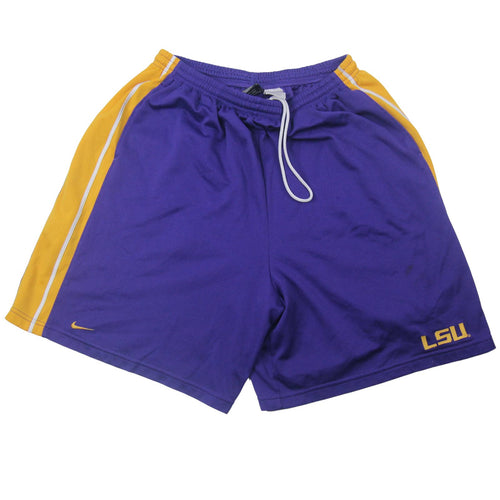 Vintage Nike LSU Louisiana State University Basketball Shorts - XL
