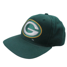 Load image into Gallery viewer, Vintage Green Bay Packers Spellout Snapback Hat - OS