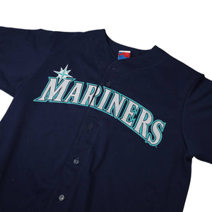 Vintage Majestics Seattle Mariners #3 Alex Rodriguez Baseball Jersey - L