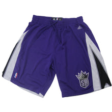 Load image into Gallery viewer, Adidas Authentic Sacramento Kings Pro Cut All Sewn Basketball Shorts - XL