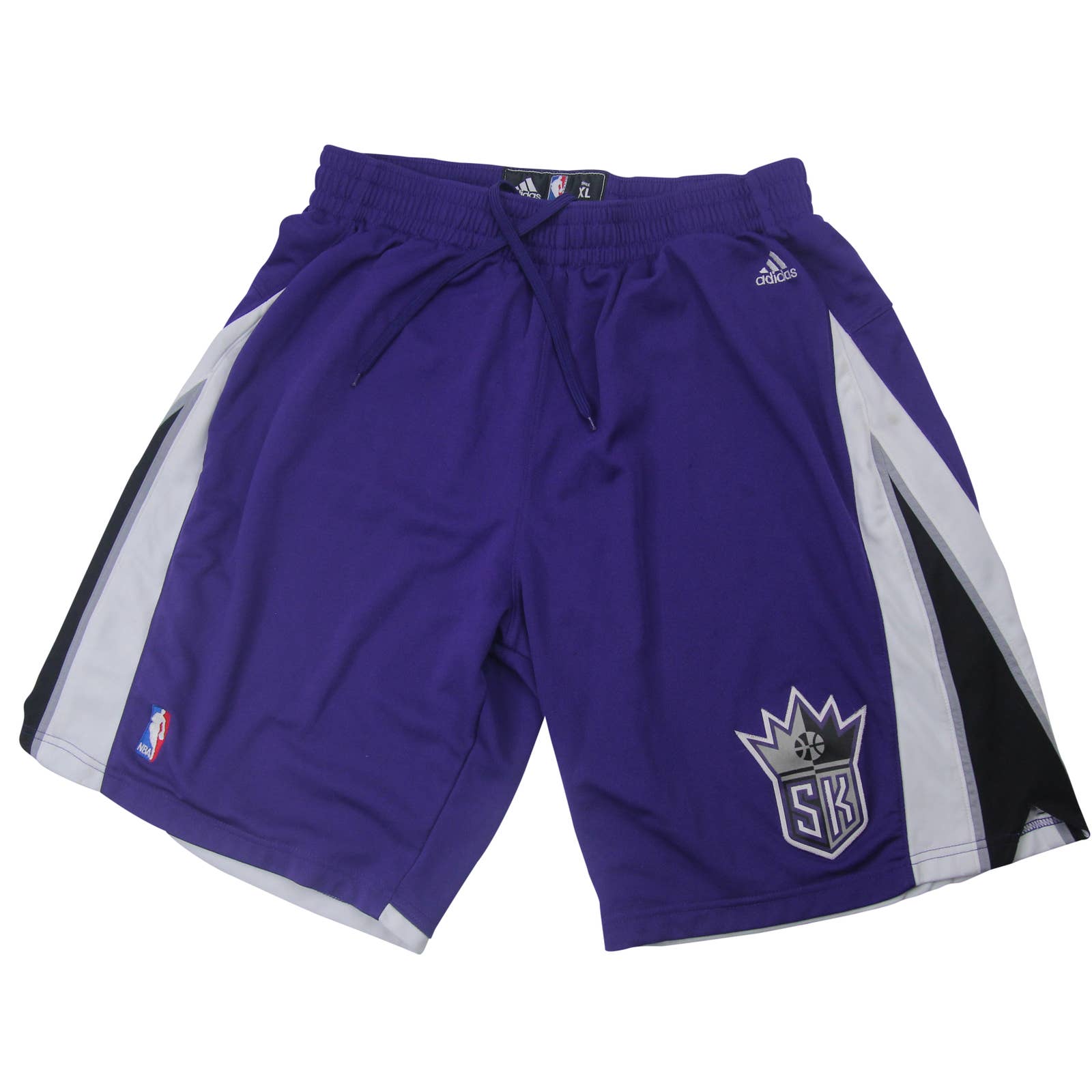 bancarrota lobo vecino Adidas Authentic Sacramento Kings Pro Cut All Sewn Basketball Shorts - –  Jak of all Vintage