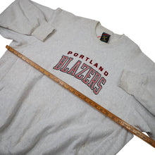 Load image into Gallery viewer, Vintage Portland Blazers Embroidered Spellout Sweatshirt - XL