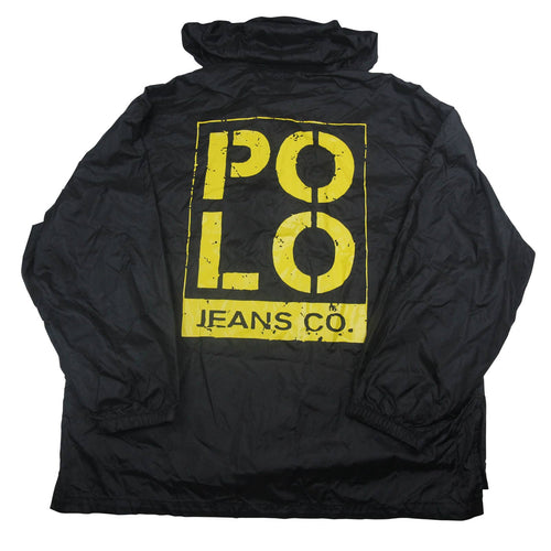 Vintage Polo Ralph Lauren Big Spellout Graphic Windbreaker Jacket - XL