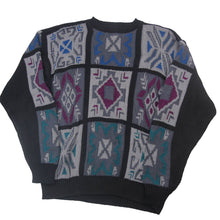 Load image into Gallery viewer, Vintage Lobo by Pendleton Allover Aztec Sweater - L