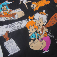 Load image into Gallery viewer, Vintage 1994 Flint Stones Cartoon Allover Graphic T Shirt - XL