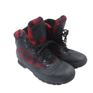 Timberland x Woolrich Buffalo Plaid Wool Boots - M12