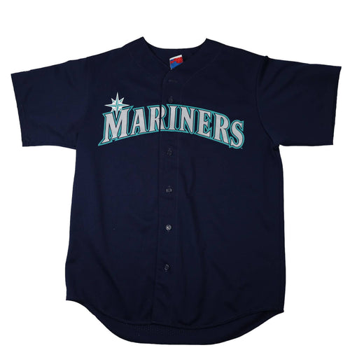 Vintage Majestics Seattle Mariners #3 Alex Rodriguez Baseball Jersey - L