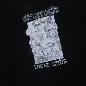 Vintage Motley Crue Greatest Hits Tour "Local Crue" Graphic T Shirt - L