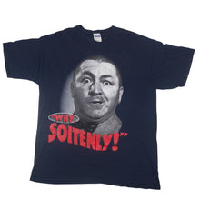 Load image into Gallery viewer, Vintage The 3 Stooges Curley &quot; Why Soitenly!&quot; Graphic T Shirt - L