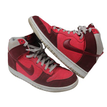 Load image into Gallery viewer, Nike Dunk Hi &quot;Hyper Red&quot; Sneakers - 10.5