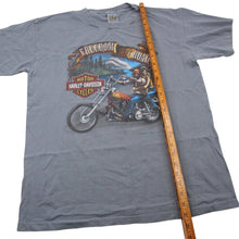 Load image into Gallery viewer, Vintage Harley Davidson 3D Emblem &quot;Freedom of the Road&quot; Graphic T Shirt - L