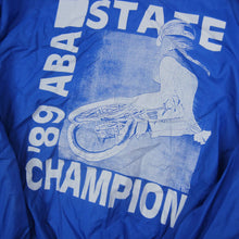 Load image into Gallery viewer, Vintage 1989 ABA State Champion Satin BMX Jacket - S