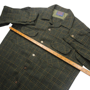 Vintage Pendleton %100 Virgin Wool Plaid Shirt - M