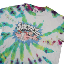 Load image into Gallery viewer, Vintage Captain Underpants Graphic Tie Dye T Shirt