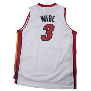Vintage Reebok Miami Heat #3 Dwayne Wade Swingman Jersey