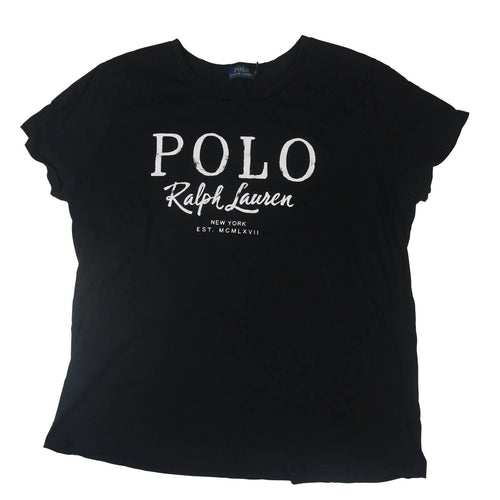 Polo Ralph Lauren Spellout Graphic T Shirt - WMNS XL