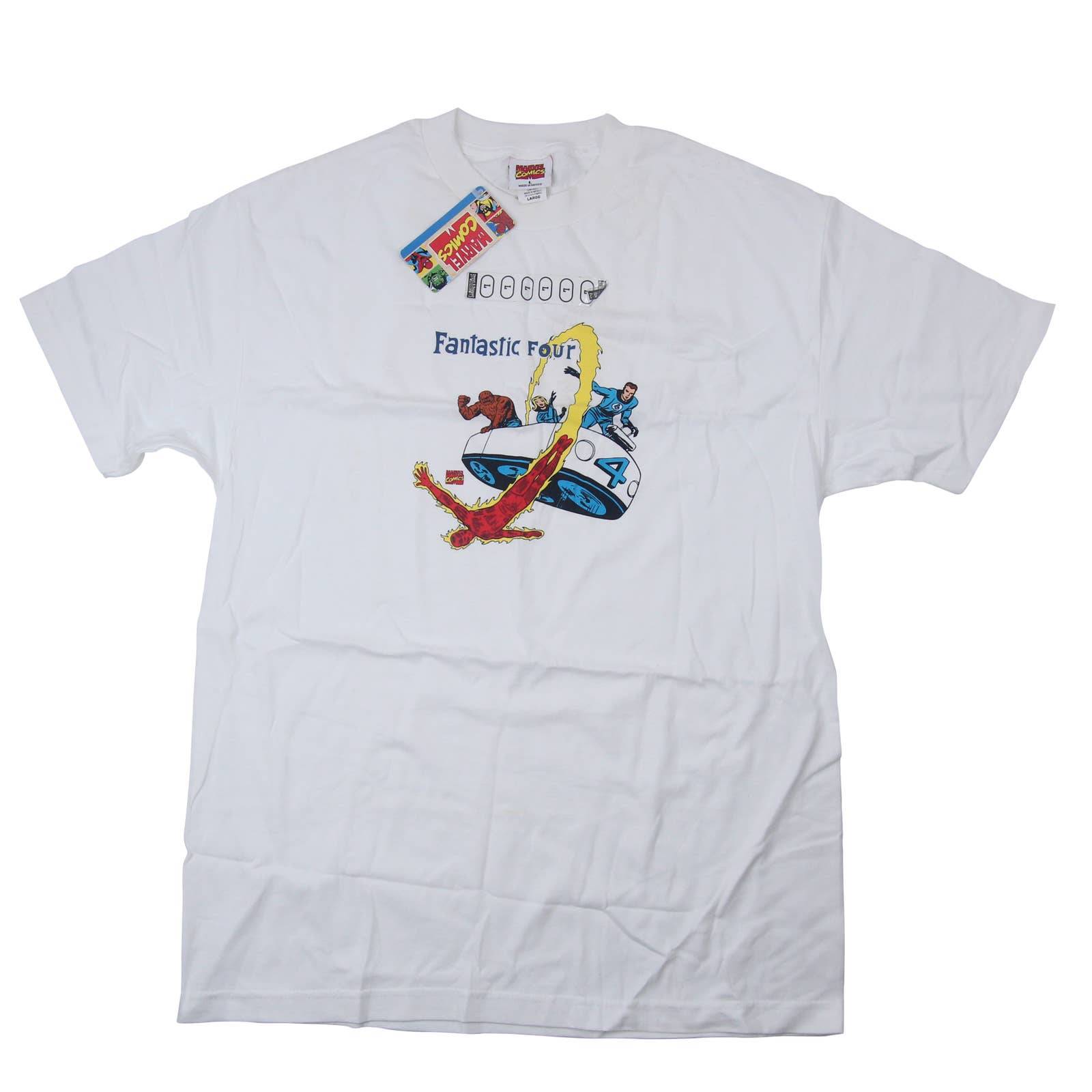 NWT Vintage Y2k Marvel Comics Fantastic 4 Graphic T Shirt