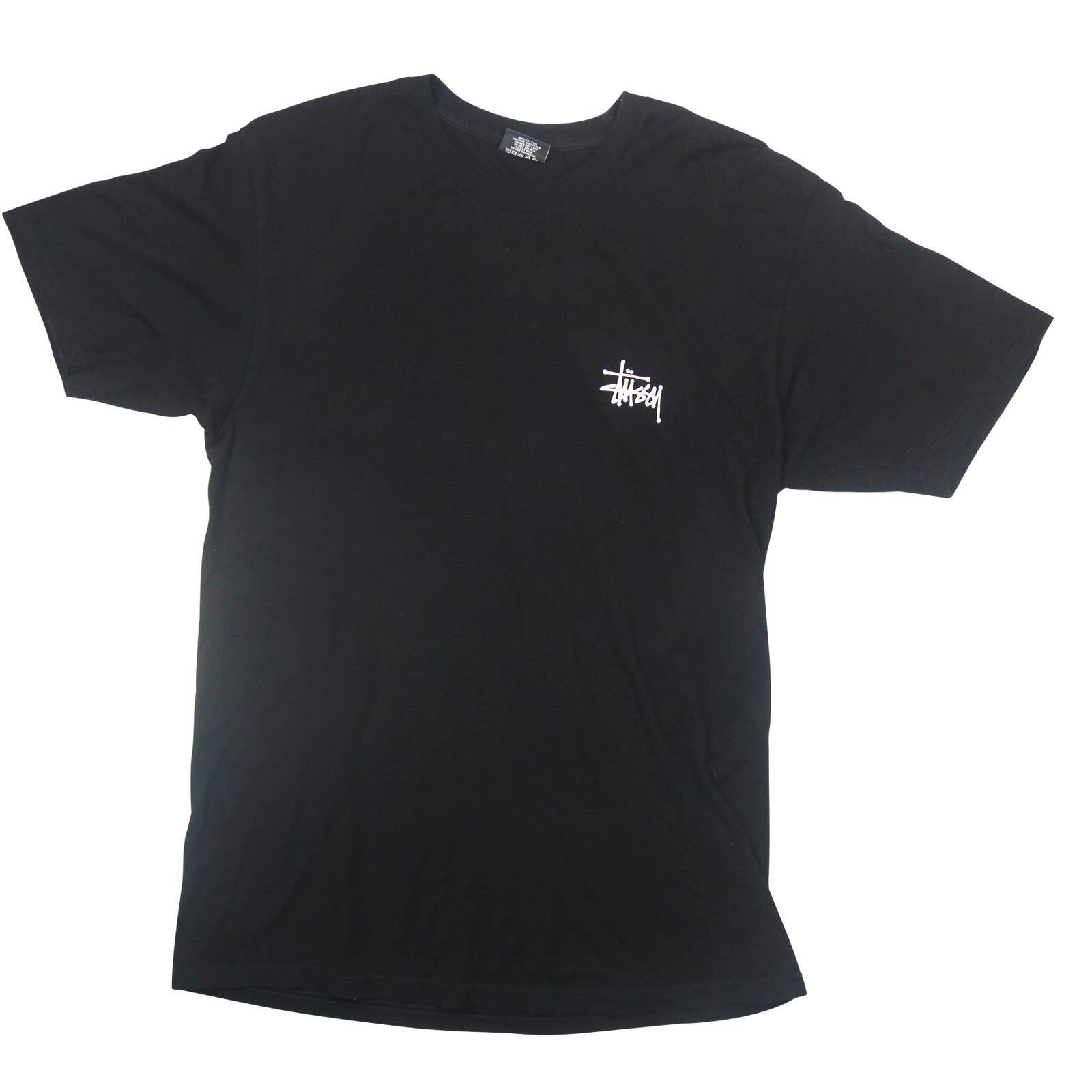 Stussy Front / Back spellout Graphic T Shirt - M – Jak of all Vintage