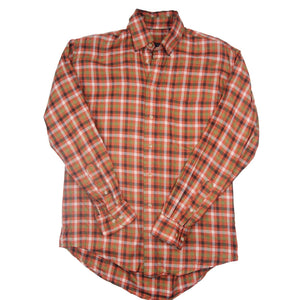 Vintage Burberry London Plaid Button Down Shirt - M