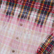 Load image into Gallery viewer, Vintage Polo Ralph Lauren Ombre Faded Plaid Flannel Shirt - M