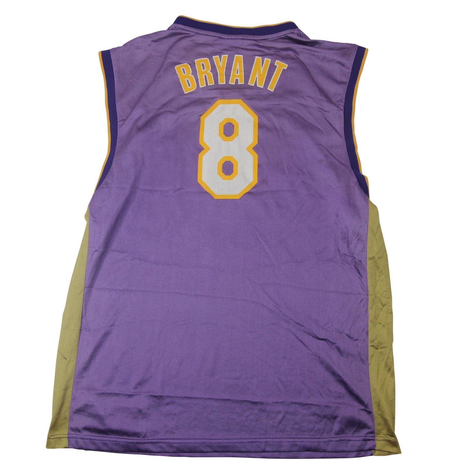 Vintage Rare Reebok Kobe Bryant Lakers Jersey #8 Black Size XL NBA
