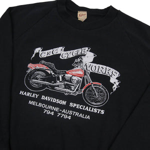 Vintage Harley Davidson Graphic Sweatshirt - L