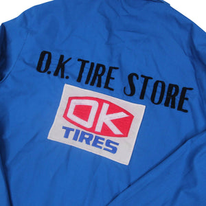 Vintage OK Tire Store Work Shirt - L