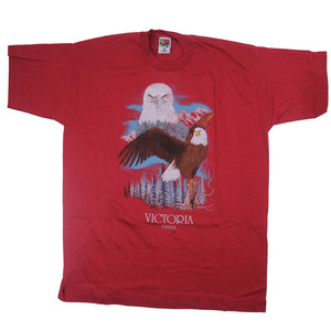 Vintage Bald Eagle Graphic T Shirt - XL