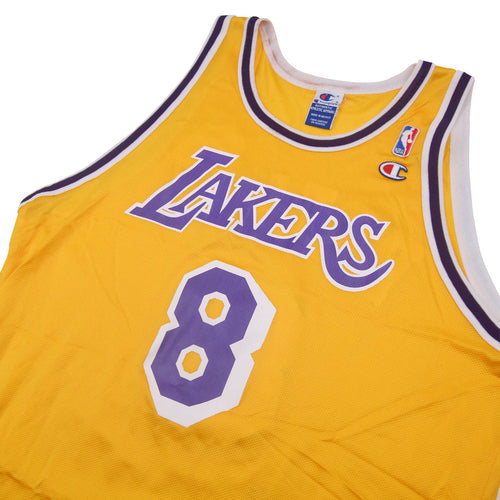 Vintage Champion Lakers Kobe Bryant #8 Basketball Jersey - L