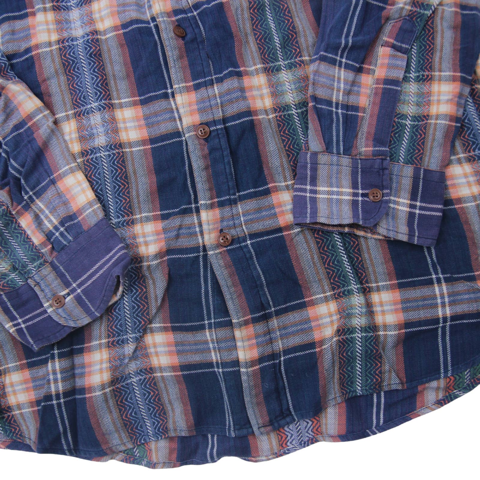 Vintage Men's Plaid Shirt Chaps Ralph Lauren Medium Size 