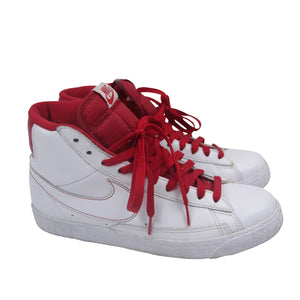NIke Blazer SP High "White Varsity Red" Sneakers - M10