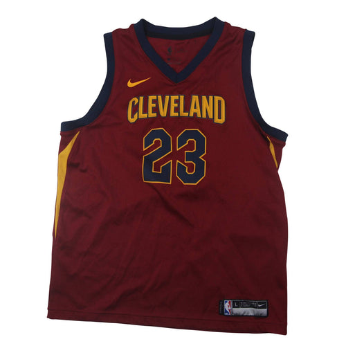 Nike Cleveland Cavalries #23 LeBron James Youth Jersey - YL