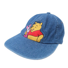 Load image into Gallery viewer, Vintage Disney Winnie the Pooh Denim Hat - OS