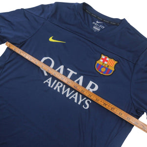 Nike F.C.Barcelona Qatar Airlines Soccer Jersey - L