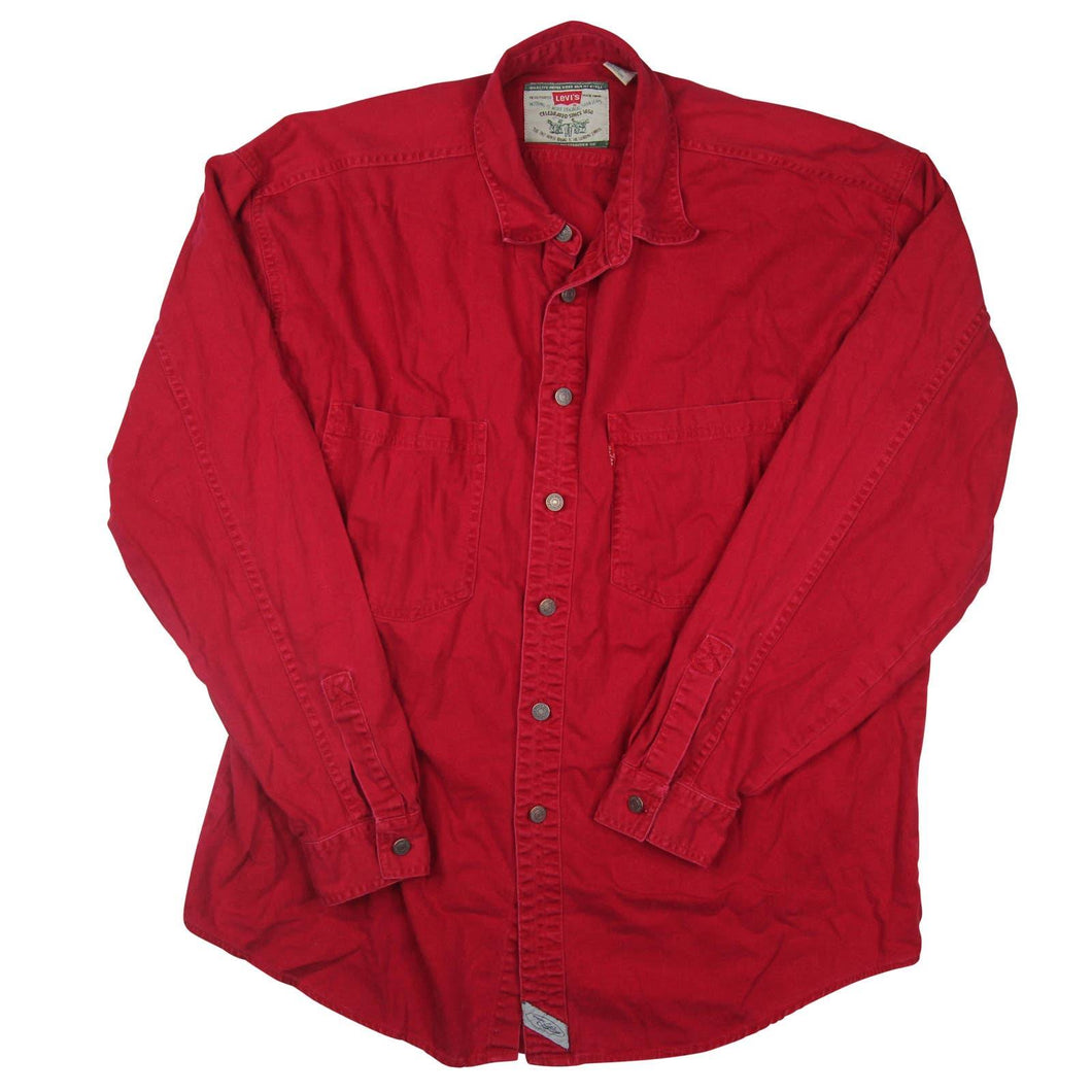 Vintage Levis Red Denim Shirt