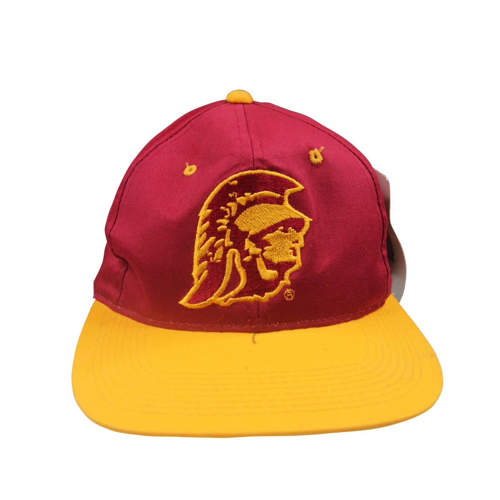 USC TROJANS VINTAGE 80s SPORTS SPECIALTIES COLLEGE PLAIN LOGO TWILL  SNAPBACK HAT